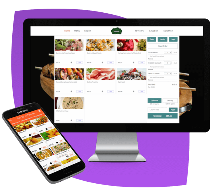 Online and Mobile App Ordering