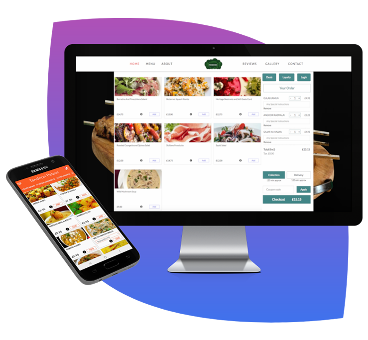 Online and Mobile App Ordering