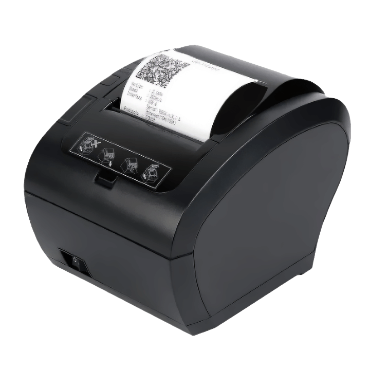 80mm Thermal Kitchen Receipt Printer (Front Angle)